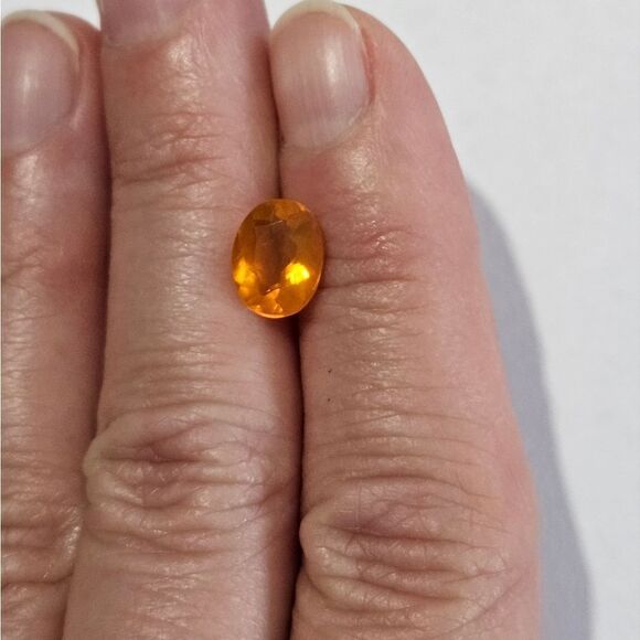 Mexican Fire Opal, Natural with 🔥. Beautiful - Picture 4 of 4